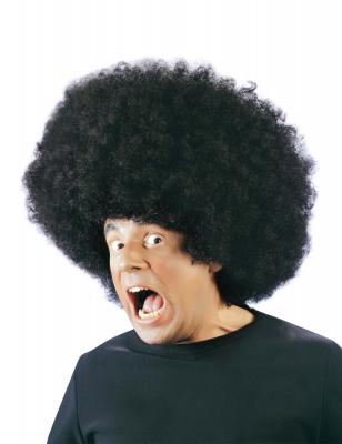 Widmann 6108J - Perruque Jimmy, noire, look afro, maxi perruque, carnaval, f&ecirc;te foraine