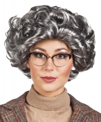 Boland- Perruque Elizabeth pour Adulte, 10103069, Gris, Taille Unique