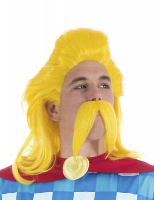 Perruque et moustache Assurancetourix - Ast&eacute;rix et Ob&eacute;lix