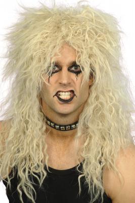Perruque hard rocker adulte