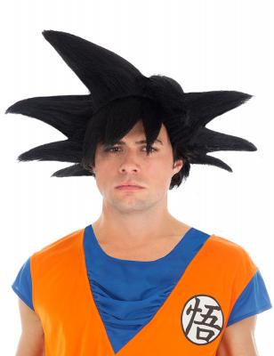Chaks PERRUQUE GOKU SAIYAN NOIRE DBZ- - Perruques