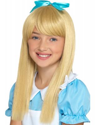 Perruque d'Alice Merveilles pour enfant