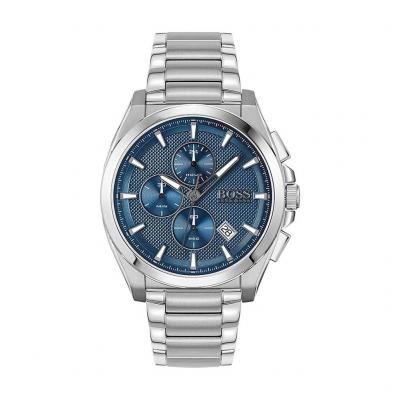 Montre Homme Grandmaster Bleu 1513884 Gris BOSS