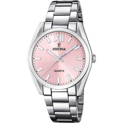 Montre Femme Boyfriend Rose F20622/2 Gris Festina