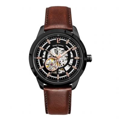 Montre pour homme 330D434 avec bracelet en cuir marron