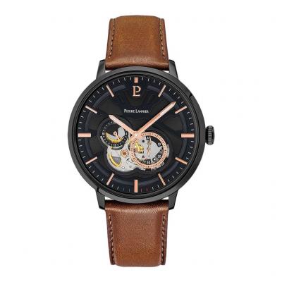 Montre Homme Pierre Lannier TRIO 335B434 - Bracelet Cuir Marron