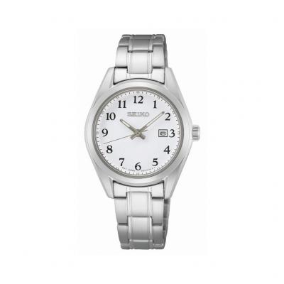 Montre Femme Classiques Blanc SUR465P1 Gris Seiko