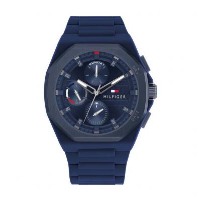 Montre Homme Tommy Hilfiger Neo - 1792122 Bracelet Silicone Bleu