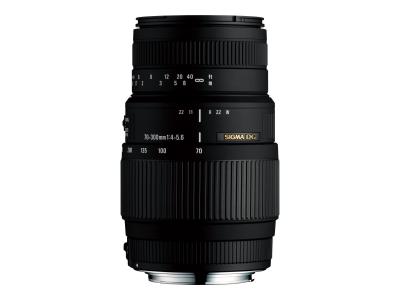 Objectif reflex Sigma DG 70 - 300 mm f/4 - 5.6 Macro, Monture Canon