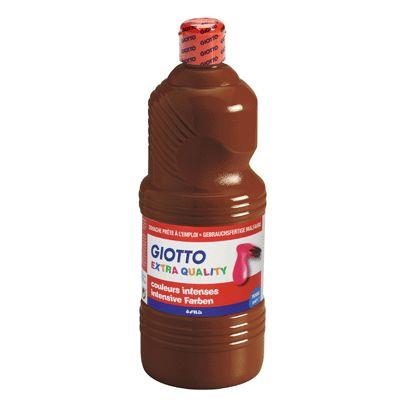 Giotto Flacon d'1 Litre de Gouache Liquide de Couleur Marron