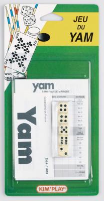 Jeu De Yams 25 Fiches 5 Des Jeu De Societe