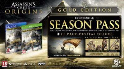 Assassin's Creed Origins Edition Gold PlayStation 4