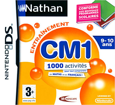 Nathan Entra&icirc;nement - Cm1 Nintendo Ds