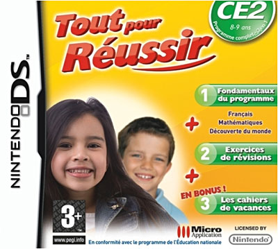 Tout Pour R&eacute;ussir - Ce2 (8-9 Ans) Nintendo Ds