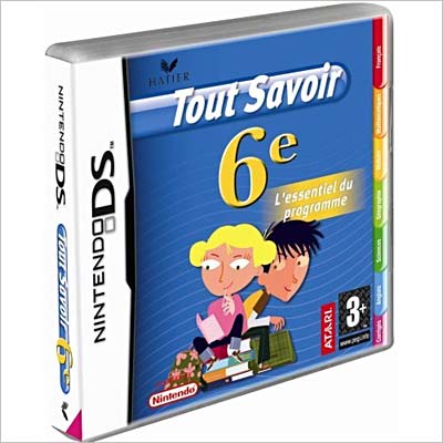 Tout Savoir 6&egrave;me - L'essentiel Du Programme Nintendo Ds