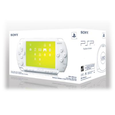Console Sony PSP Base Pack Blanche C&eacute;ramique