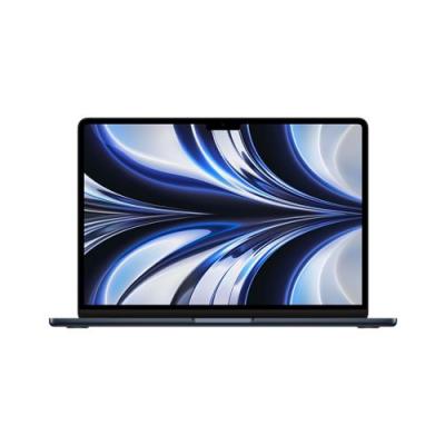 Apple MacBook Air 13'' 512Go SSD 16Go RAM Puce M2 CPU 8 c&oelig;urs GPU 10 c&oelig;urs Minuit Nouveau 