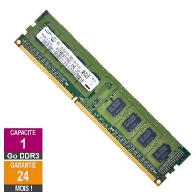 Barrette M&eacute;moire 1Go RAM DDR3 M378B2873FH0-CH9 PC3-10600U 1333MHz 1Rx8 