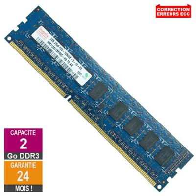 Barrette M&eacute;moire 2Go RAM DDR3 HMT325U7BFR8C-H9 DIMM PC3-10600E 