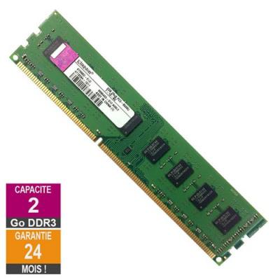 Barrette M&eacute;moire 2Go RAM DDR3 Kingston KY996D-ELD PC3-8500U 1066MHz 2Rx8 