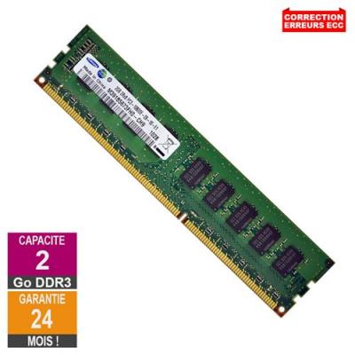Barrette M&eacute;moire 2Go RAM DDR3 M391B5673FH0-CH9 DIMM PC3-10600E 