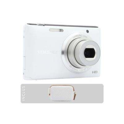 Compact Num&eacute;rique SAMSUNG Pack ST73 blanc + Etui + Carte 4Go 