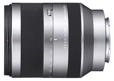 SONY Objectif SEL E 18-200 mm f/3,5-6,3 OSS