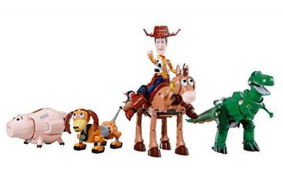 Figurine d'action Chogokin de Woody Robo Sheriff Star des Bandai Tamashii Nations 
