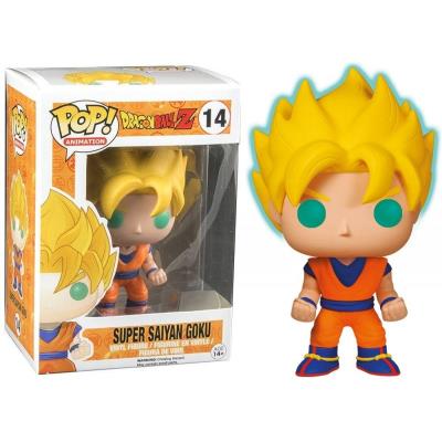 Figurine Dragon Ball Z - Goku Super Saiyan Glow in the Dark Pop 10cm 