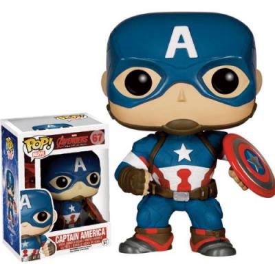 Figurine Funko Pop Marvel Avengers 2 Captain America 9 cm 