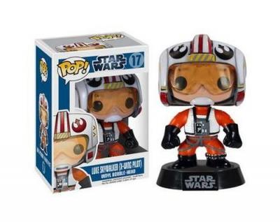 Figurine Funko Pop Star Wars Luke Skywalker (X-Wing Pilote) 9 cm 