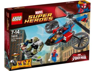 Lego Heroes 76016 Sauvetage en SpiderH&eacute;licopt&egrave;re