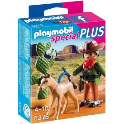 Playmobil 5373 - Cow-Boy Avec Poulain