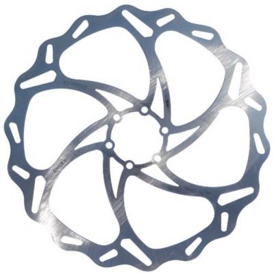Disque de frein 6 trous Brake Authority Burly argent- 160mm