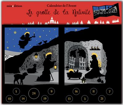 Calendrier de l'Avent religieux - La grotte de la Nativit&eacute; - Evangelisti