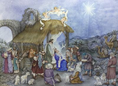 Calendrier de l'Avent religieux - L'Espoir de No&euml;l - Campinoti