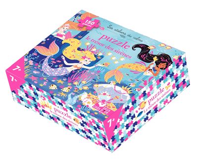 Puzzle Le tr&eacute;sor des sir&egrave;nes - 150 pi&egrave;ces (Coffret)