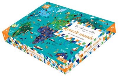 Les Ateliers Du Calme : Puzzle Monde - Avec Des Jeux D'observation !
