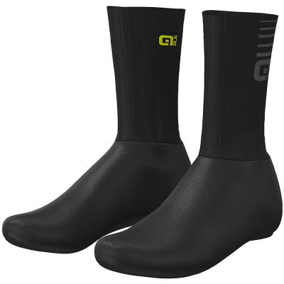 Couvre chaussures unisexe ale whizzy winter noir jaune fluo