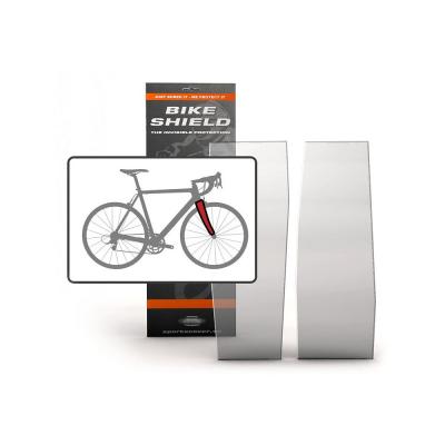 Bike Shield Fork Shield Protection Set - Clair} - 2 Piece Set, Clair}