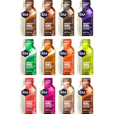 Gu 32g 24 Units Jet Blackberry Energy Gels Box Multicolore 
