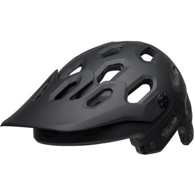 BELL Super 3 Casque VTT Mixte, Noir Mat, M 55-59cm