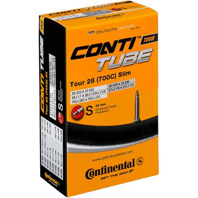 Chambre &agrave; air de route Continental Quality - 700c x 28-37 Tour 28