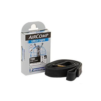 Michelin Aircomp Ultralight Presta 52 Mm Inner Tube Noir 700C / 18-25