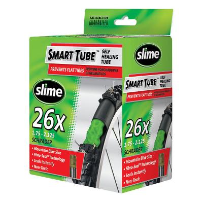 Chambre &agrave; air VTT Slime 27.5x2.00-2.40 valve Presta (48 mm) avec liqu