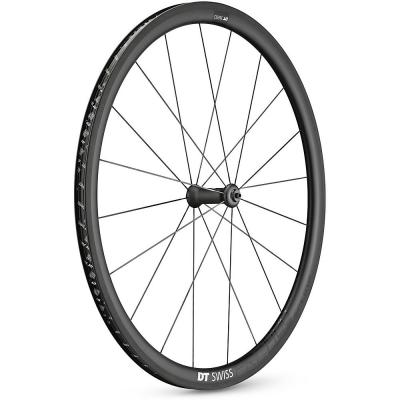 Dt Swiss Prc 1400 Spline 35 Tubeless Road Front Wheel Noir 9 x 100 mm