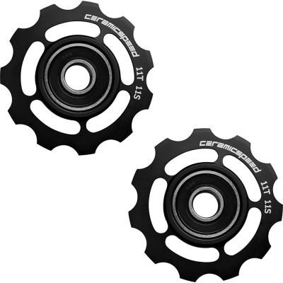 Galets CeramicSpeed Ceramic - Shimano 11s Road/MTB Noir Galets