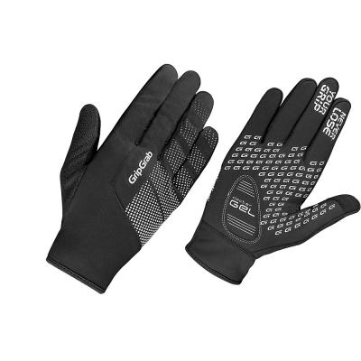 Gants coupe-vent GripGrab Ride (mi-saison) - Noir} - XXL}, Noir}