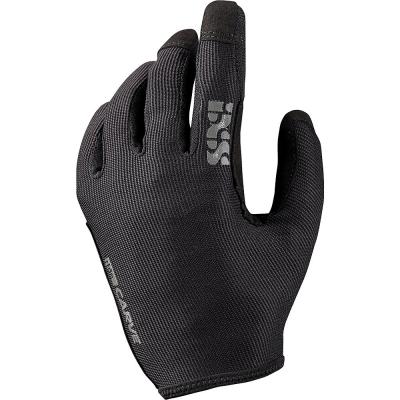 IXS Carve Gants VTT/Cycle/Ebike Adulte Unisexe, Noir, Small