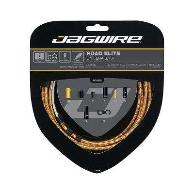 Jagwire Kit Road Elite Link Frein c&acirc;bles et Gaines Mixte Adulte, Or